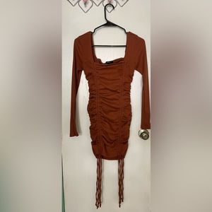 Brown dress